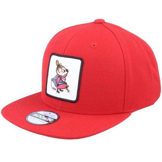 Moomin - Röd snapback Keps - Kids Little My Kite Red Snapback @ Hatstore