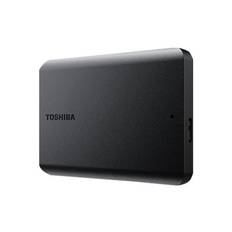 Toshiba Canvio Basics Harddisk 2 TB ekstern 2.5" USB 3.2 - mat sort