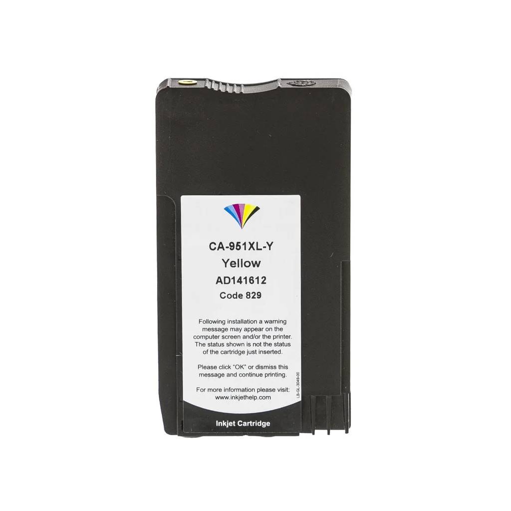 Bläckpatron Gul CA-951XL-Y Ersätter HP CN048AE