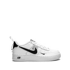 Nike Kids - TEEN Air Force 1 LV8 Utility (GS) sneakers - barn - läder/gummi/polyester - 7Y - Vit