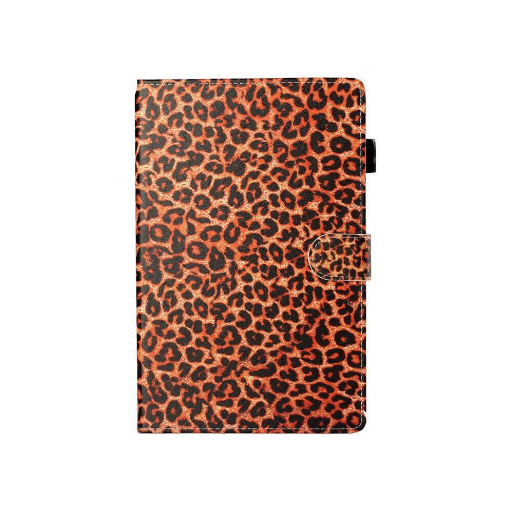 (iPad 10.2 8. 2020 Leopard) För iPad 6th 7th 8th 9th Generation Cate Cat Läderfodral