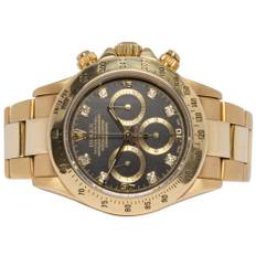 Rolex Daytona 40, Zenith, Diamant, Guld, Oyster