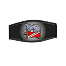 Best Divers klockarmband mask av neopren, dubbel kardborrband, Dangerous Dive