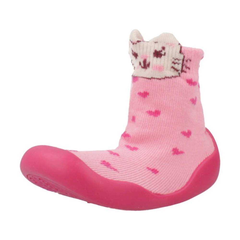 GARVALIN Calcetín Corazones - Kids - unisex - Lyserød - 22 EU -