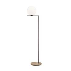 Flos Ic Lights F1 Outdoor - Udendørs gulvlamper Messing Mørkebrun - F012A01C018