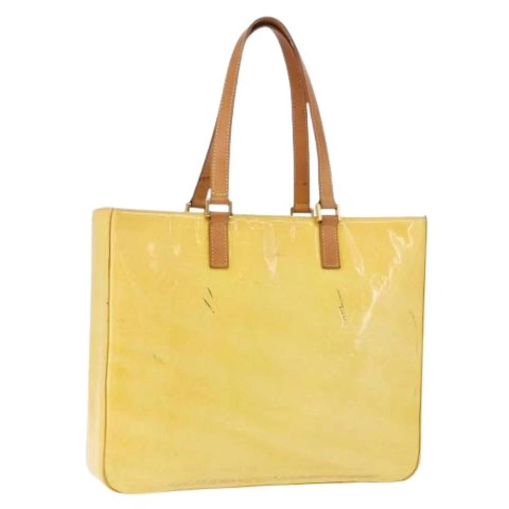 Louis Vuitton Vintage Pre-owned Vintage Tote Bag - Vintage - Dame - Gul - ONE SIZE - Læder