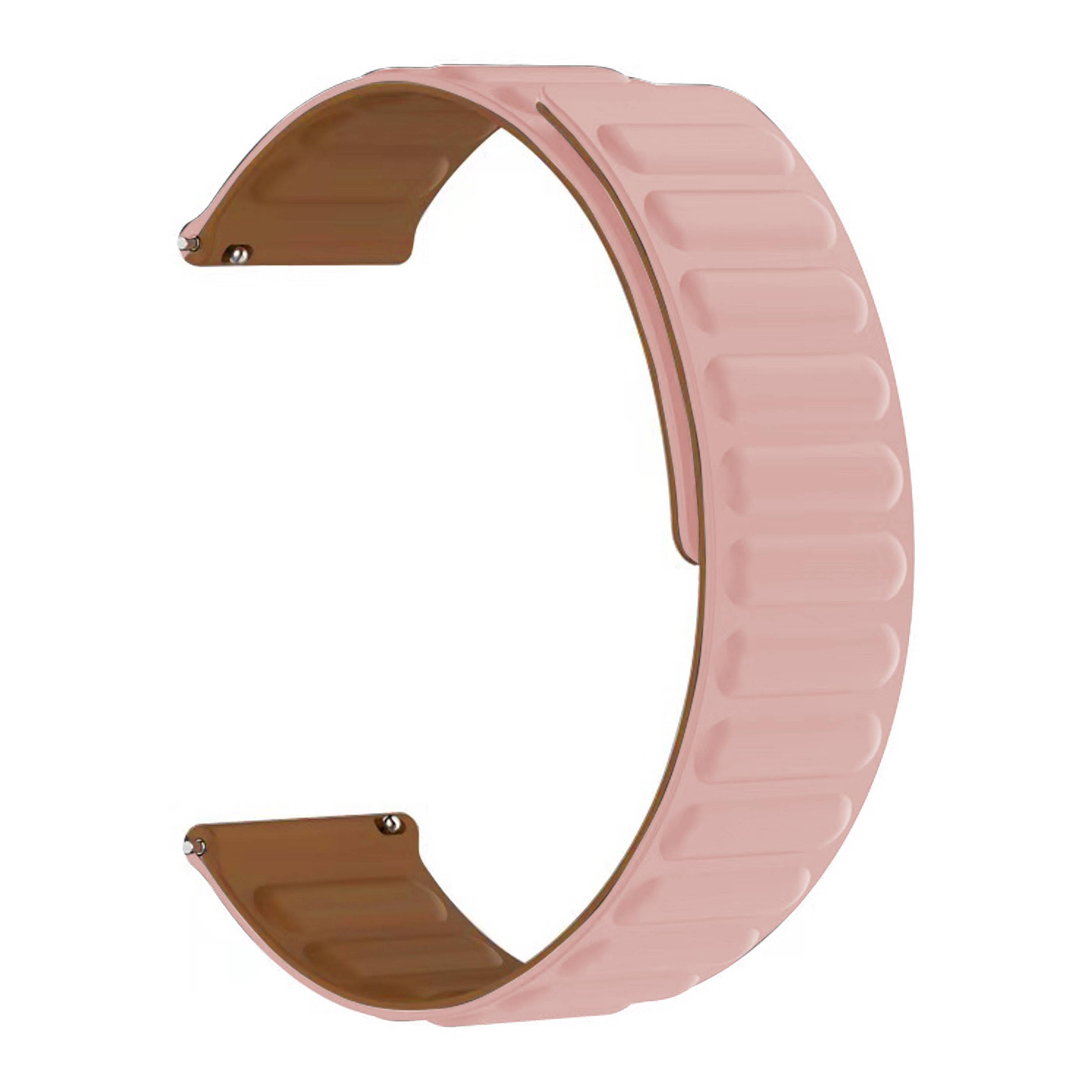 Garmin Forerunner 70 Armband i silikon med magnetstängning, Rosa