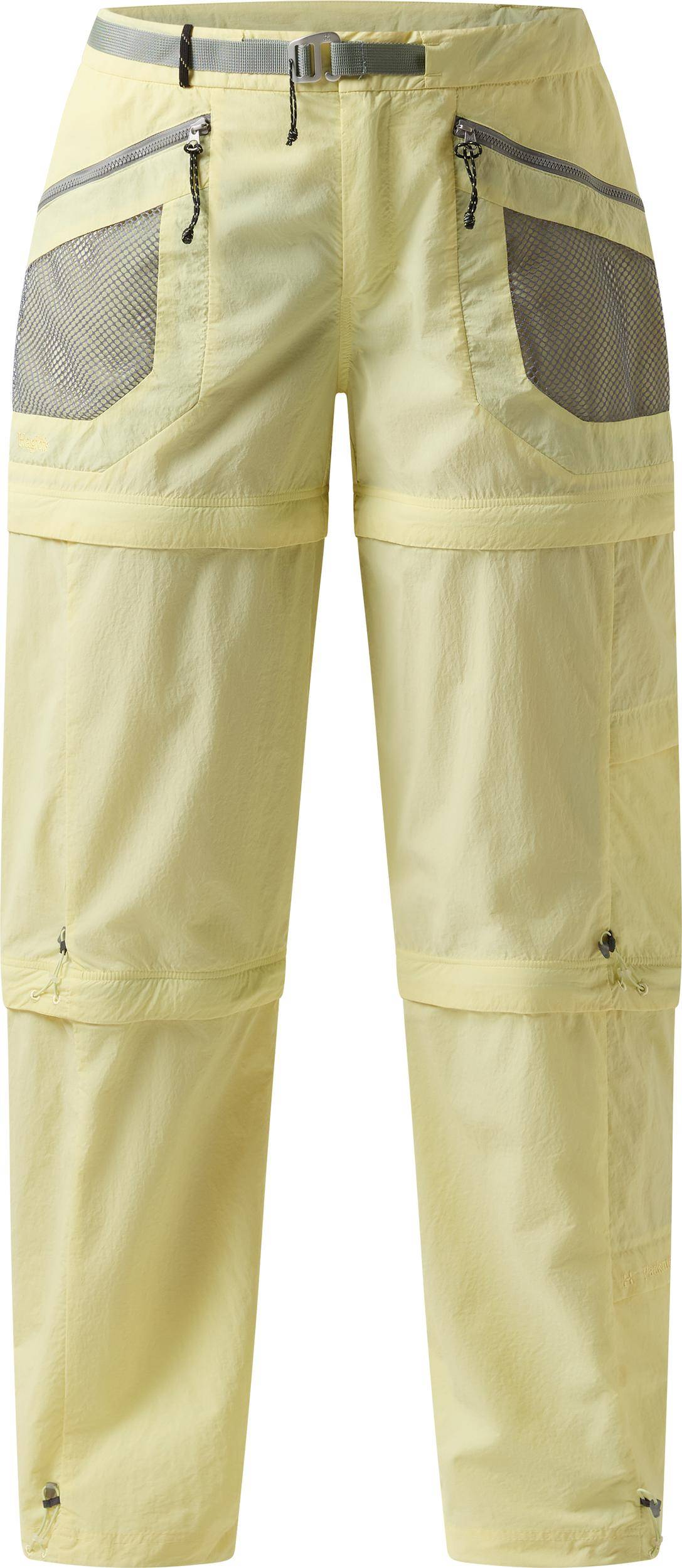 Haglöfs Women's Solis Zip Off Pant Yellow Rise, 40