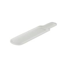 Serveringsbræt m. håndtag 30x7 cm Hvid Mealplak