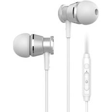 Støjreducerende kablede øretelefoner med mikrofon, kompatible med Samsung Galaxy S10 S9 Plus Note 9 A10e A11 A12 A13 A03S A31 A51 A52