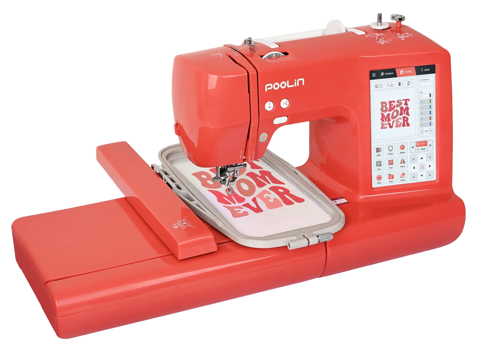 PooLin EOC05 Embroidery Machine