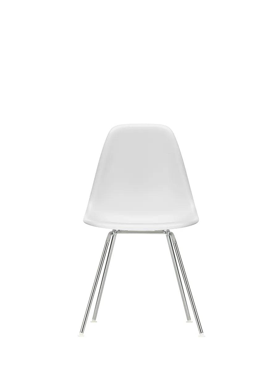 Eames Plastic Side Chair DSX, forkromet fra Vitra White - Jacobsen Plus