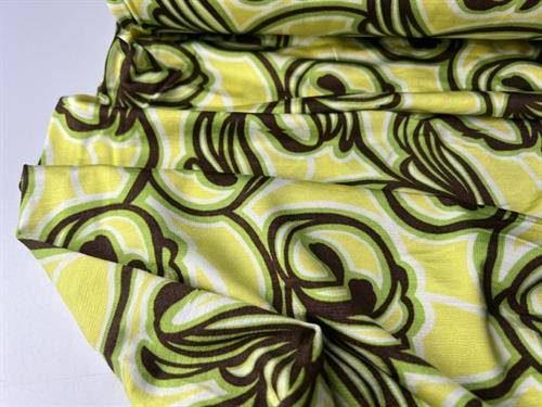 Viscosejersey - fede retro farver