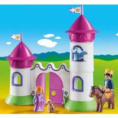 Slott med stacktorn Playmobil 1.2.3 9389