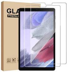 2 st. skärmskydd i härdat glas, kompatibelt med Samsung Galaxy Tab A7/A8/A9/S6 Lite S7/S8/S9/A9+Plus 8.7 10.4 10.5 11 12.4 tum, hög upplösning, hög tr - Genomskinlig (Multi-size)