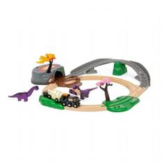 Togbanesæt med dinosaurer Brio Togbaner 36094