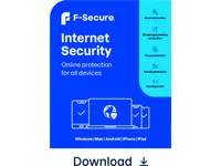 F-Secure Internet Security - Abonnemangslicens (1 år) - 5 enheter - ESD - Win, Mac, Android, iOS