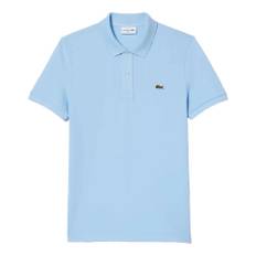 Lacoste, Top, Herre, Blå, XS, Bomuld, Lyseblå Polo Shirt