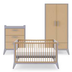 SnuzFino 3 Piece Nursery Furniture Set – Dove - Furniture Set Only