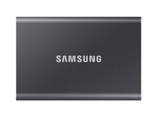 "Samsung Portable SSD T7, 2 TB, USB Type-C, 3.2 Gen 2 (3.1 Gen 2), 1050 MB/s, Password protection, Grey"