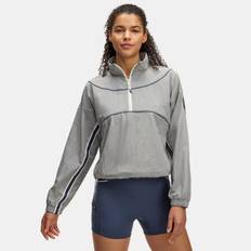 Under Armour Run 96 Women's Jacket White Quartz / Downpour Gray / Anthracite S