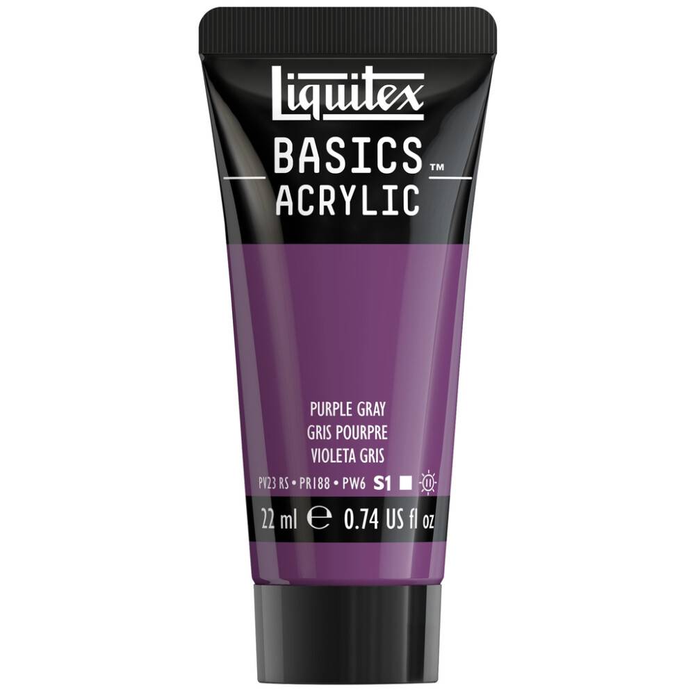AKRYLFÄRG LIQUITEX BASICS PURPLE GRAY 22ML