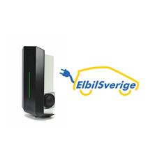 ElbilSverige Garo laddbox 22kW 32A 400V uttag typ 2 med lös laddkabel typ 2