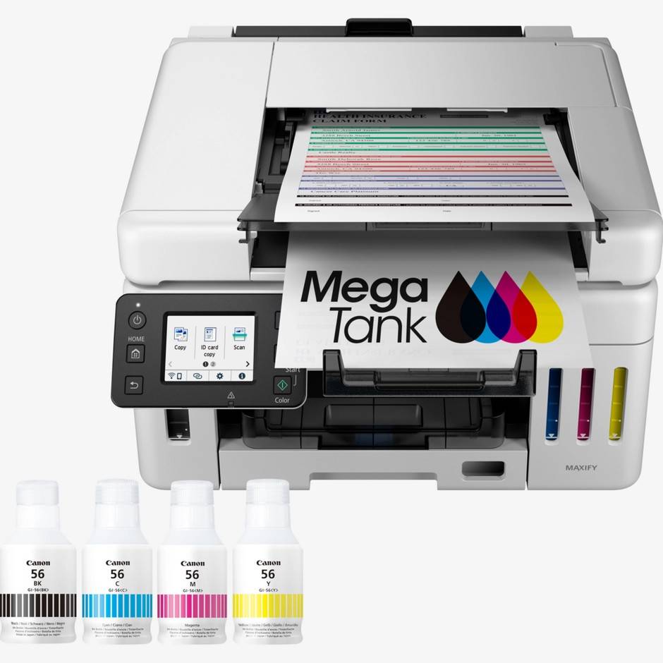 MAXIFY GX6550 trådløs 3-i-1-inkjetprinter med genopfyldelig MegaTank