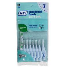 TePe GentleCare Interdental Brushes 0.6mm Light Blue - 8 Count