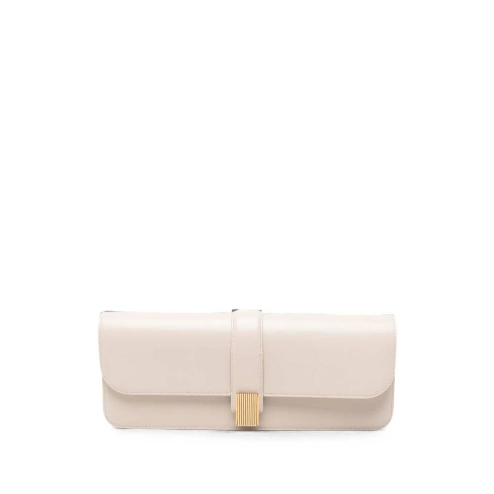Khaite Blake Læder Clutch - Tasker - Dame - Beige - ONE SIZE - Læder