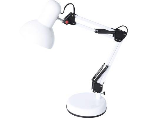 Skrivbordslampa FLAIR Bootis E27 H 520mm vit