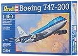 Revell Modellbausatz 03999 Boeing 747-100 Jumbo Jet, avin modell (skala 1:450)