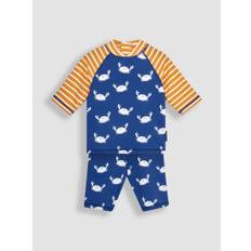 Jojo Maman Bébé JoJo Maman Bébé Blue Crab UPF 50 2-Piece Sun Protection Suit