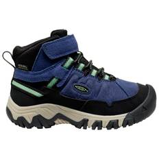 Keen Kid's Targhee IV Mid WP Vandringskängor Barn Storlek 29 Färg svart/blå