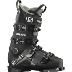 Salomon S/Max 120 Ski Boot - 28.5 / Black / Oil Green / Silver