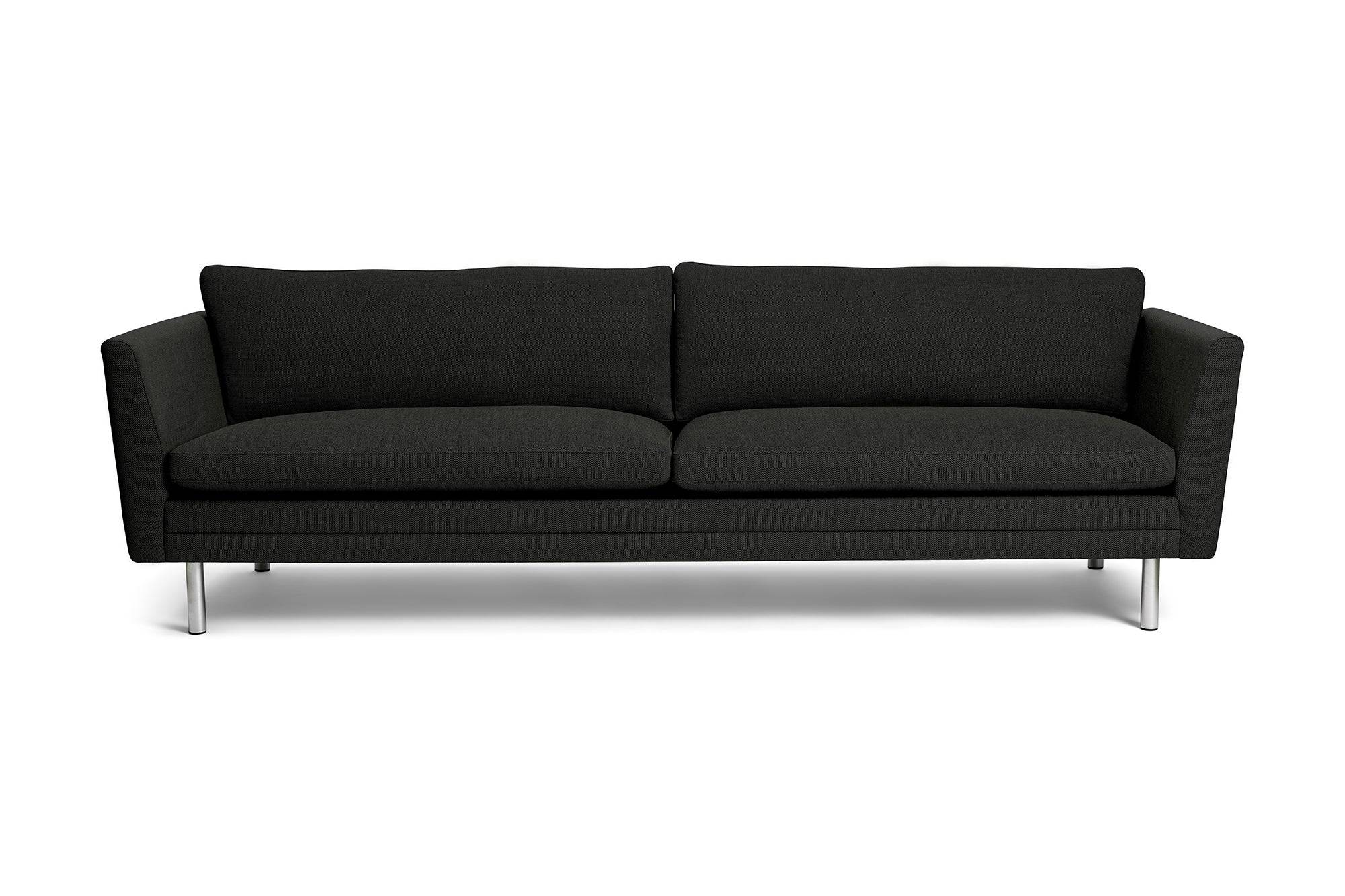MH2301 Sofa, Fiord fra Mogens Hansen 3 pers. sofa 2-delt (222 cm) / Fiord 0382 - Jacobsen Plus