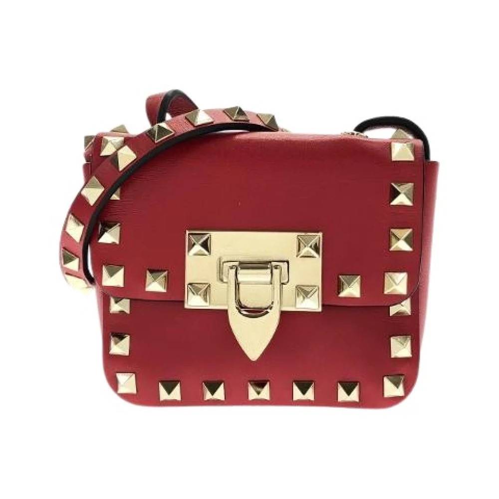 Valentino Vintage - Pre-owned Kalvskinn Axelväska Vintage - Dam - ONE Size - Läder