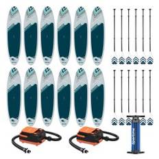 Gladiator SUP-Set Rental "One Size" 12er Sæt