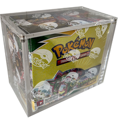 Akryl case: Pokémon Booster box (Scarlet & Violet, Sword & Shield, Sun & Moon)