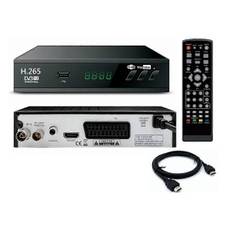 Ny DVB T2 HEVC 265 Digital TV Tuner DVB-T2 265 1080P HD Decoder USB Terrestrisk TV Modtager EPG Set Top Boks, EU Stik