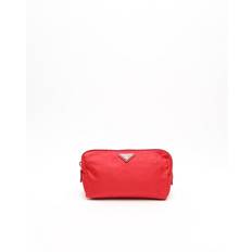 Prada Tessuto Toiletry Bag - Red - 10x19x9 cm