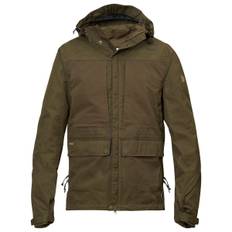 Lappland Hybrid Jacket M, Dark Olive, S Lätt, slitstark jacka för aktiv jakt i stretch och G-1000 Silent Eco. (S)