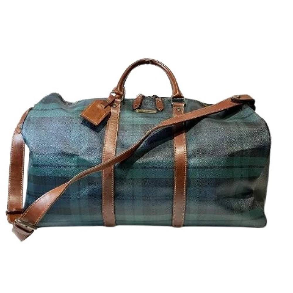 Ralph Lauren Pre-owned - Pre-owned Leather PVC 2way Boston bag Vintage - unisex - ONE Size - Läder