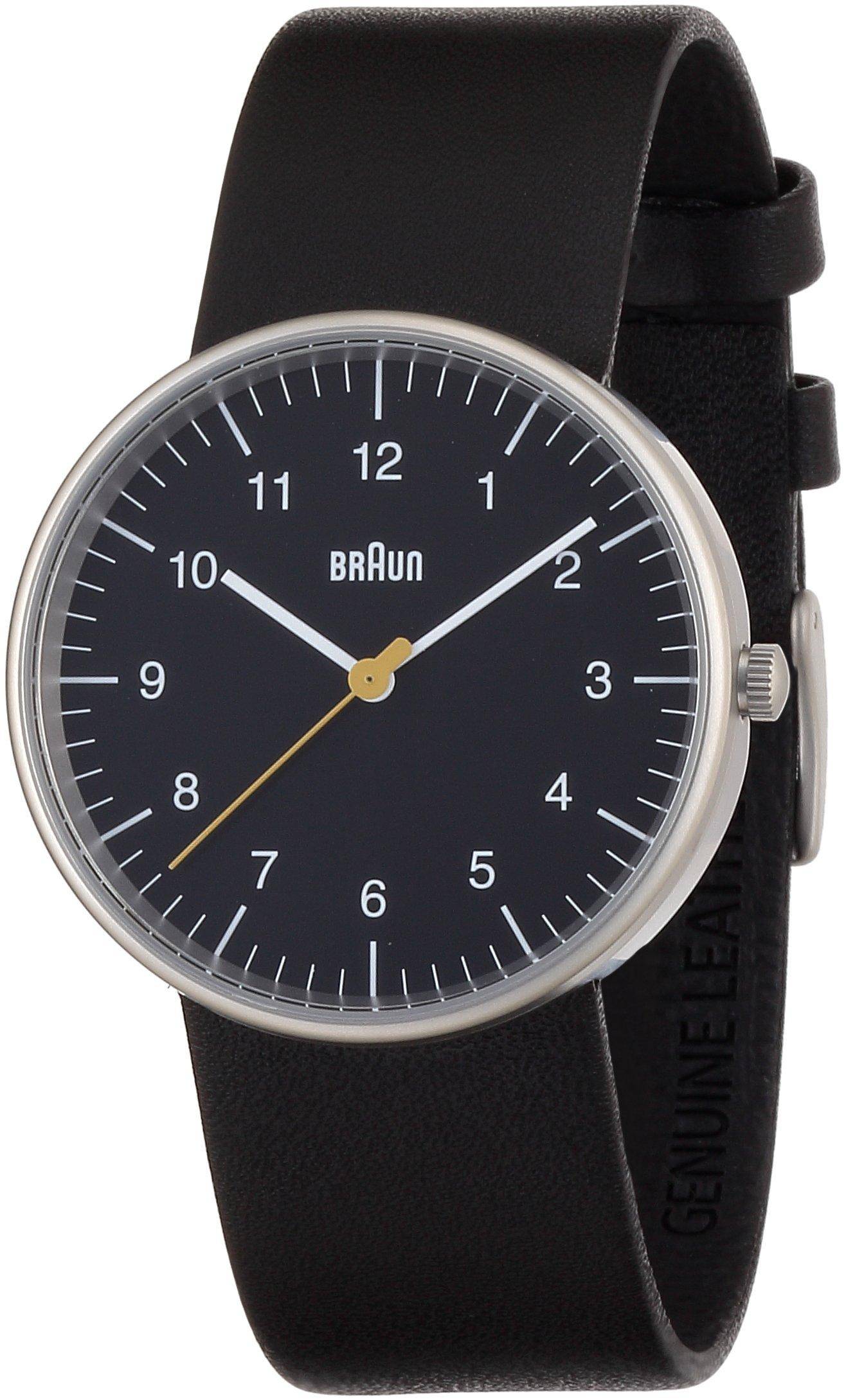 Braun BNH0021BKBKG Men’s Watch – Classic, Silver svart