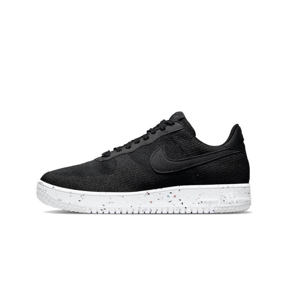 Nike Air Force 1 Low Crater Flyknit Svart Vit EU 38.5