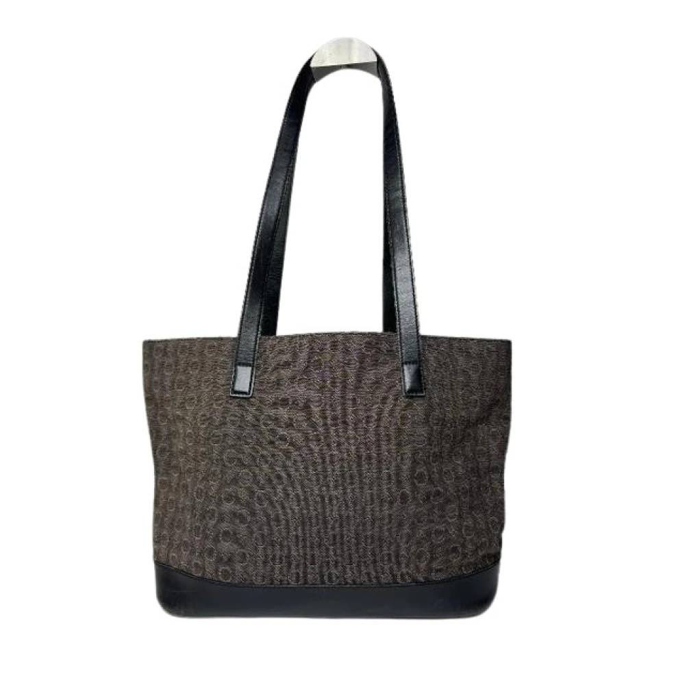 Celine Vintage Pre-owned Vintage Tote Bag - Vintage - Dame - Sort - ONE SIZE - Læder