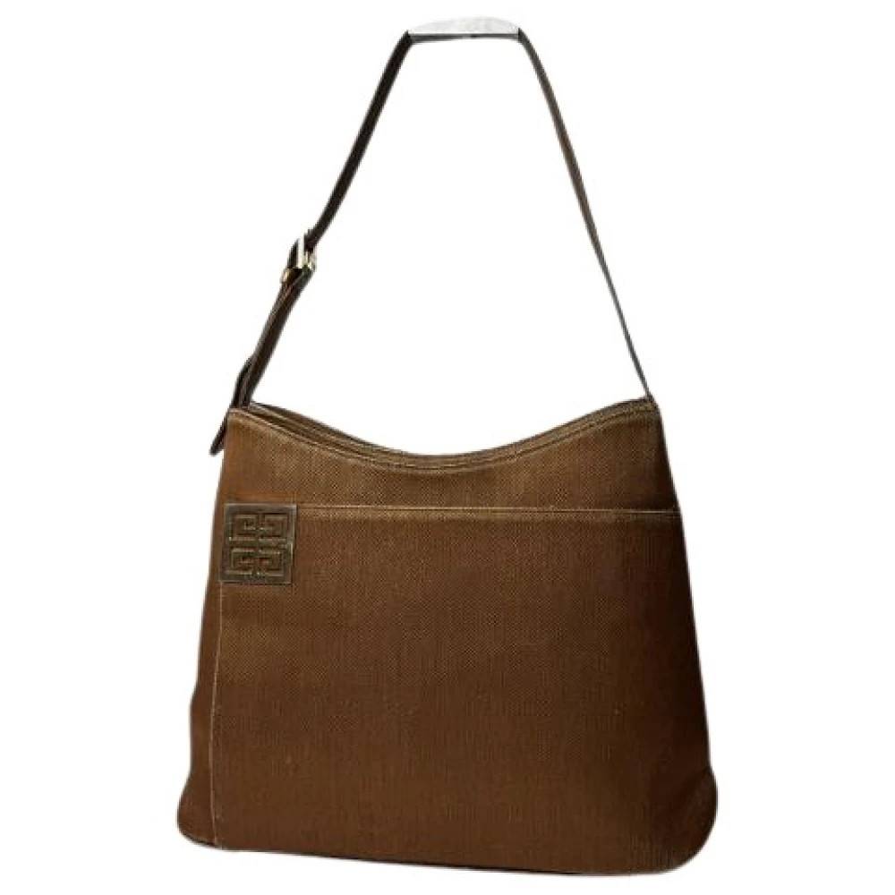 Givenchy Pre-owned - Pre-owned Bomulls Axelremsväska Vintage - Dam - ONE Size - Bomull