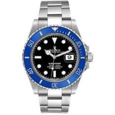 Rolex Herrklocka 126619LB-0003 Submariner Smurf Blå/18 karat vitt