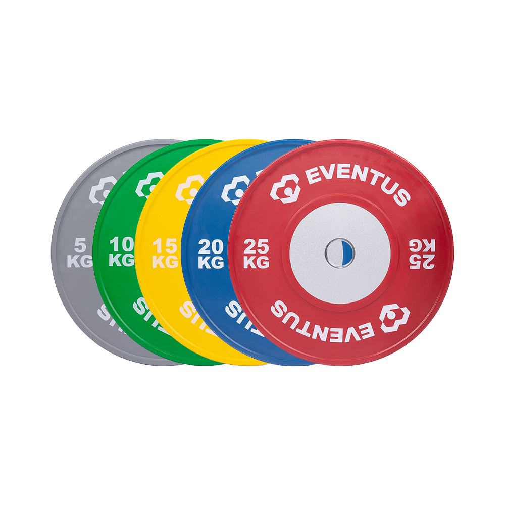 Eventus Competition Bumper Plate 5-25kg.