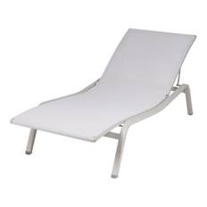 Fermob - Alize Sunlounger Clay Grey A5 - Solsängar - Pascal Mourgue - Metall